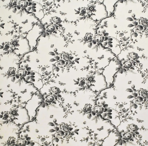 Vintage Ashfield Floral Etching - Off-White Fabric | Ralph Lauren