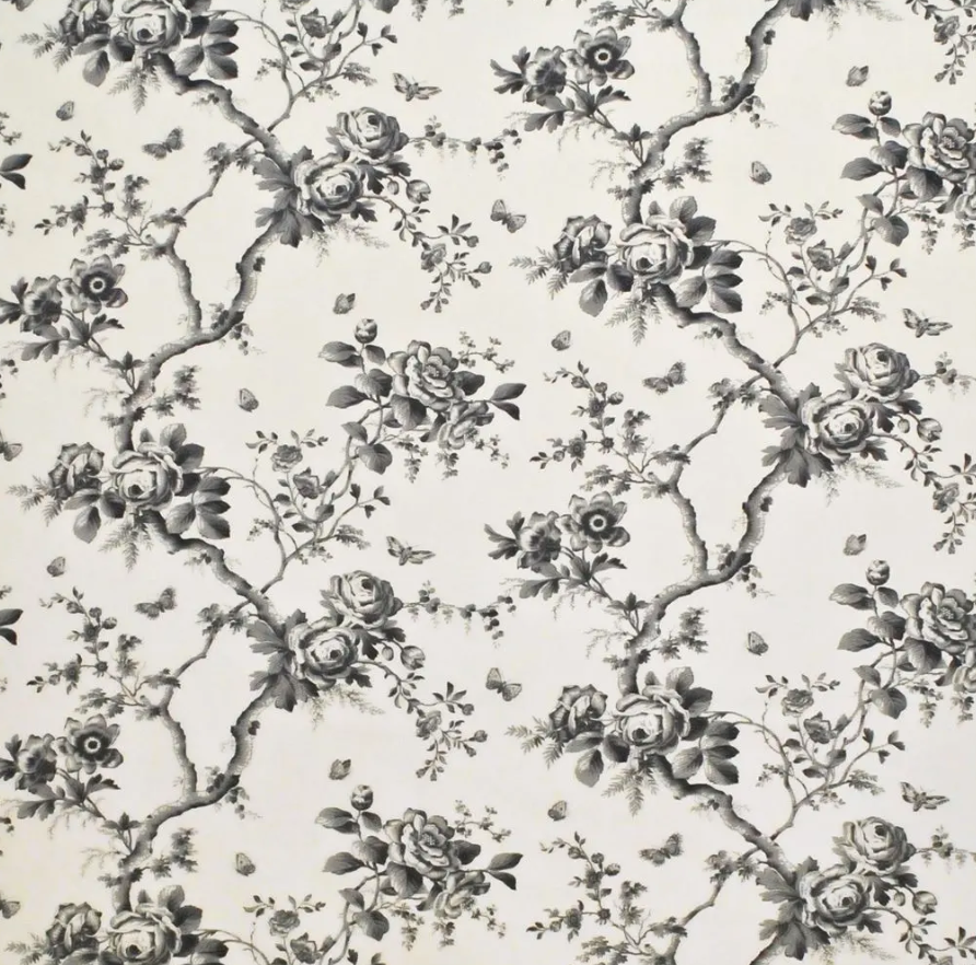 Vintage Ashfield Floral - Etching | Ralph Lauren Fabric