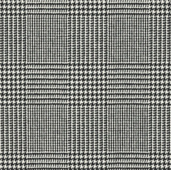 Wessex Glen Plaid Black/White - Off-White Fabric | Ralph Lauren