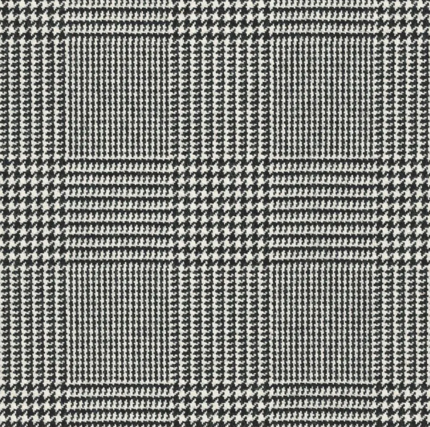 Wessex Glen Plaid - Black/White | Ralph Lauren Fabric