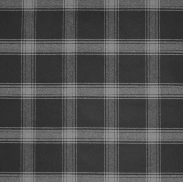 Doublebrook Plaid Charcoal Gray - Dark Gray Fabric | Ralph Lauren