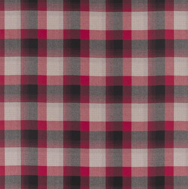 Market Street Plaid Cardinal Multi - Beige Fabric | Ralph Lauren