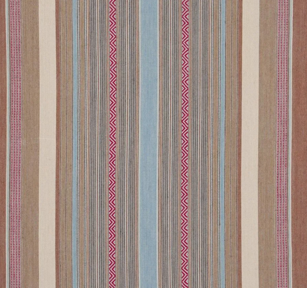 New Blue Mesa Stripe - Turquoise | Ralph Lauren Fabric
