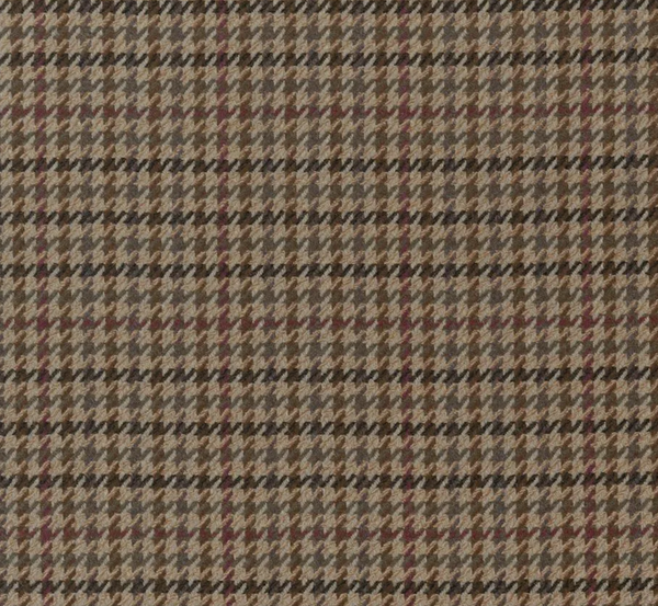 Glengarrif Plaid Loden - Taupe Fabric | Ralph Lauren