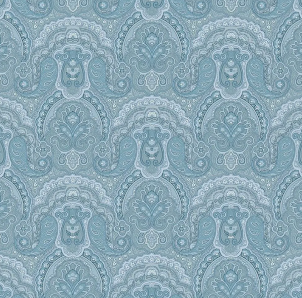 Crayford Paisley - Light - Blue Wallcovering | Ralph Lauren