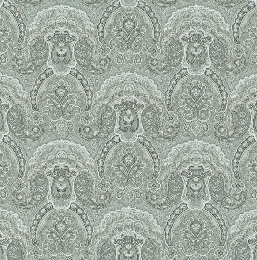 Crayford Paisley  Dove Wallpaper |    Ralph Lauren