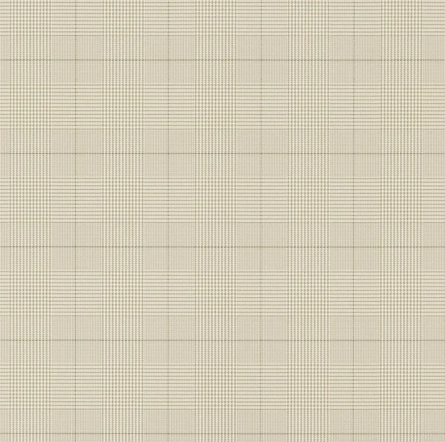 Egarton Plaid  Gunmetal Cream Wallpaper |    Ralph Lauren