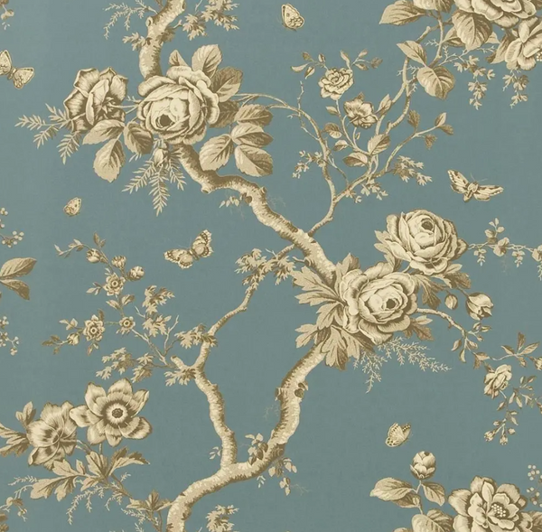 Ashfield Floral - - Tourmaline Wallcovering | Ralph Lauren