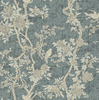 Marlowe Floral  Slate Wallpaper |    Ralph Lauren