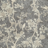 Marlowe Floral  Gunmetal Wallpaper |    Ralph Lauren