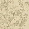 Marlowe Floral  Mother Of Pearl Wallpaper |    Ralph Lauren