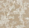 Marlowe Floral  Sterling Wallpaper |    Ralph Lauren