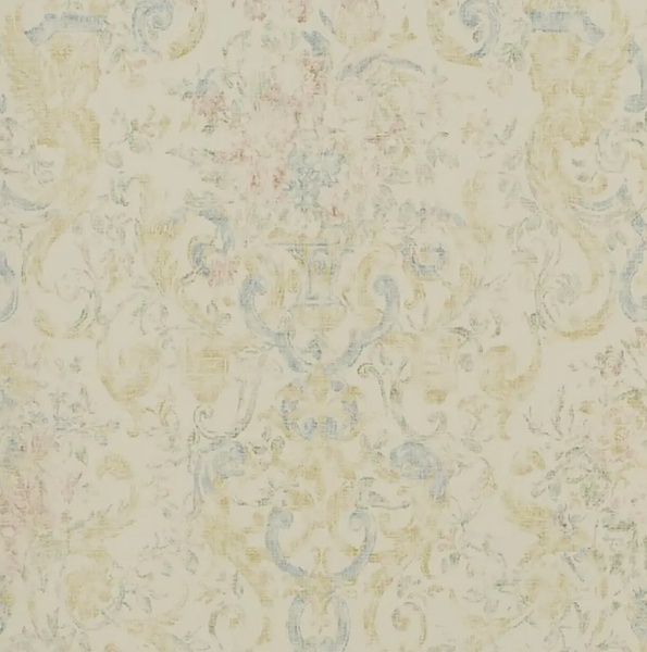 Old Hall Floral  Fresco Wallpaper |    Ralph Lauren