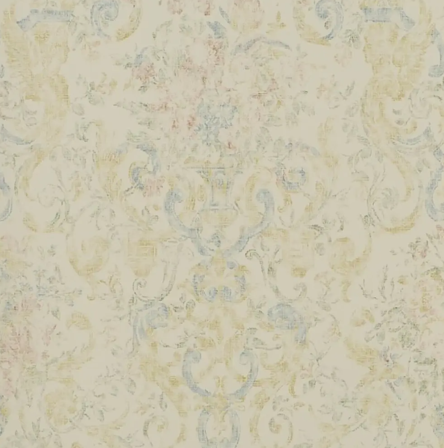 Old Hall Floral  Fresco Wallpaper |    Ralph Lauren