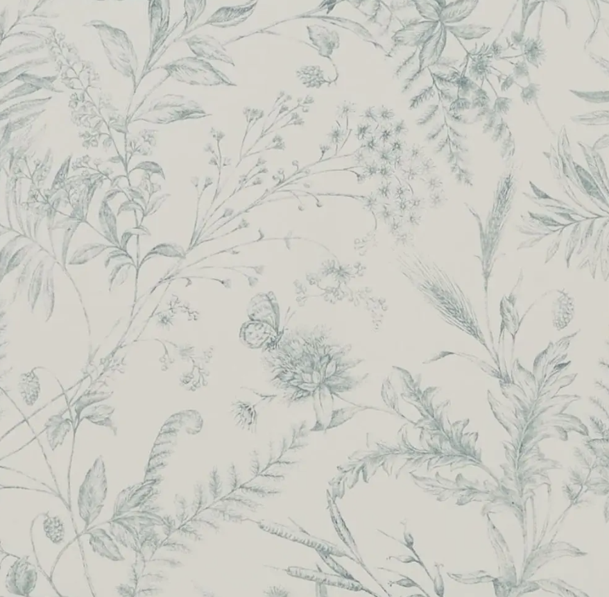 Fern Toile  Drawing Room Wallpaper |    Ralph Lauren