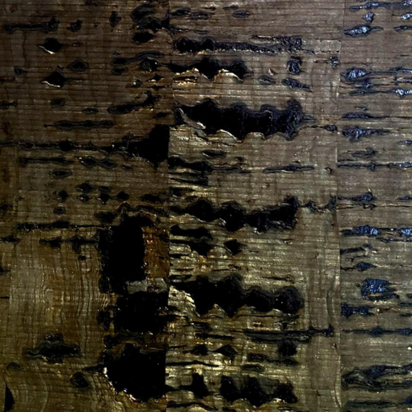 Birch Metallic Cork Wallpaper | Phillipe Romano