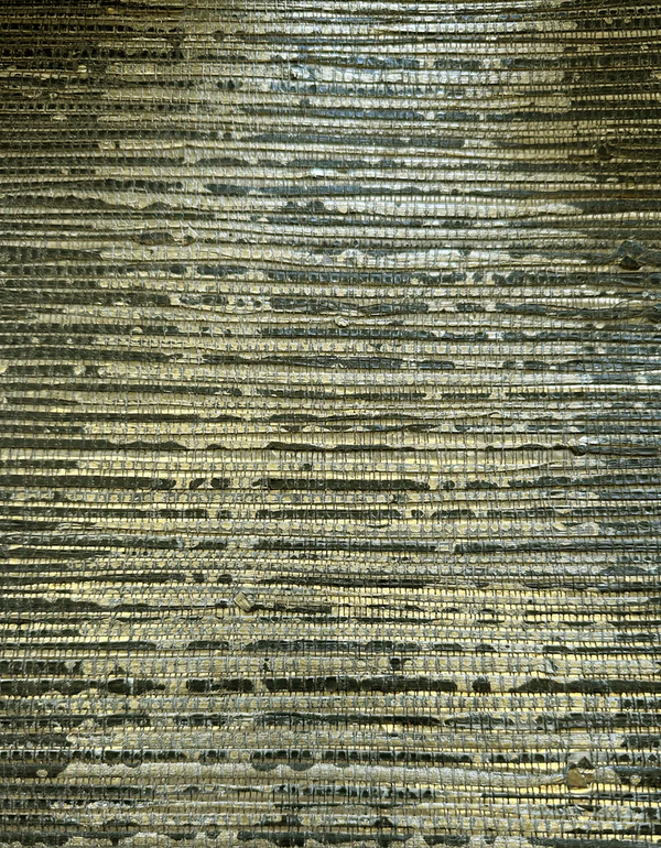Marco Printed Grasscloth on Mylar Foil Naturals | Phillipe Romano