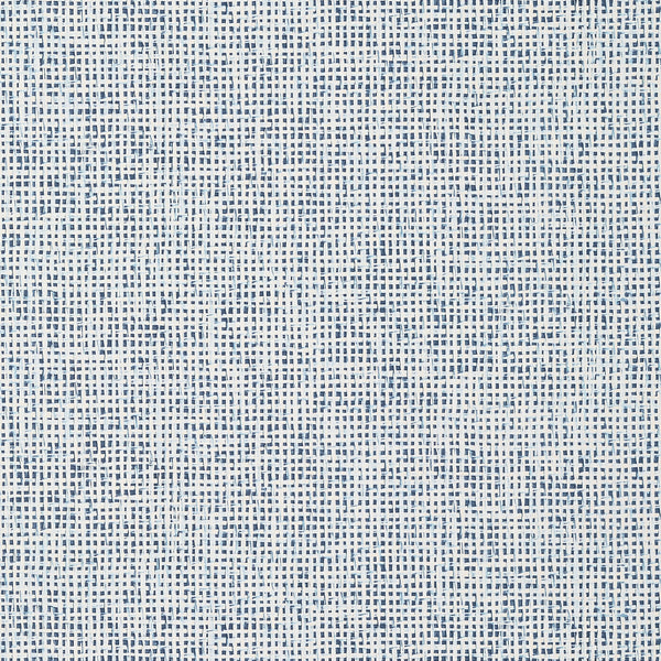 Pinellas Navy - Navy Natural Wallcovering | Thibaut