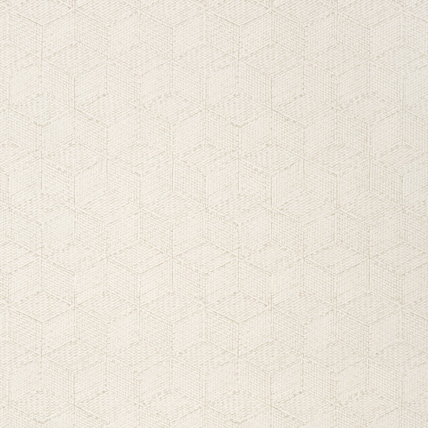 Milano Square Off White - Off White Wallcovering | Thibaut