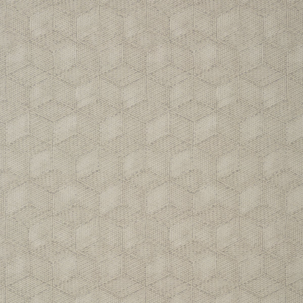 Milano Square Taupe - Taupe Wallcovering | Thibaut