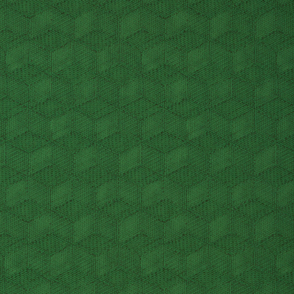 Milano Square Emerald - Emerald Wallcovering | Thibaut