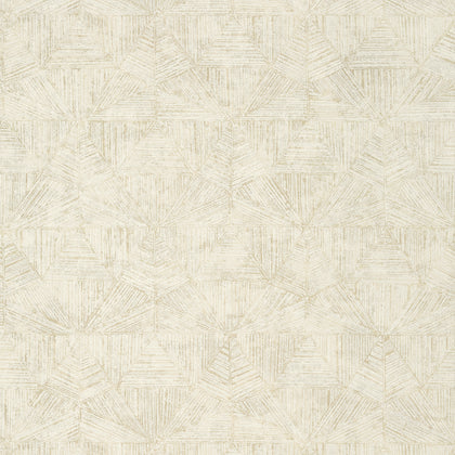 Crystalla Beige - Beige Wallcovering | Thibaut