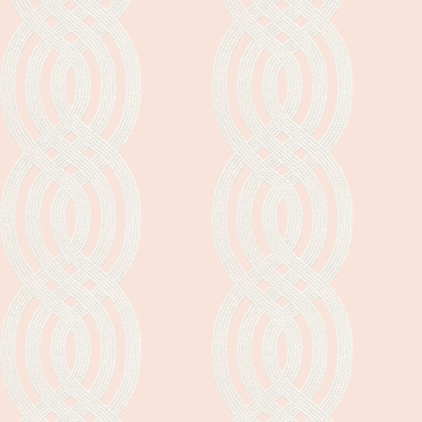 Braid Blush - Blush Wallcovering | Thibaut
