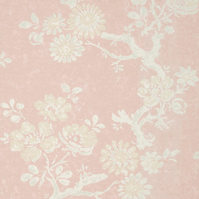 Claudette Blush - Blush Wallcovering | Thibaut