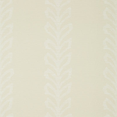 Evia Snow and White - Ivory Wallcovering | Thibaut
