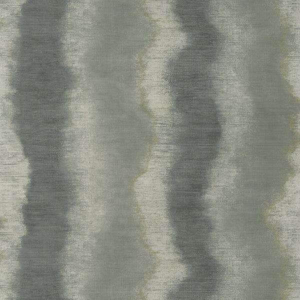 Geode Charcoal - Charcoal Wallcovering | Thibaut