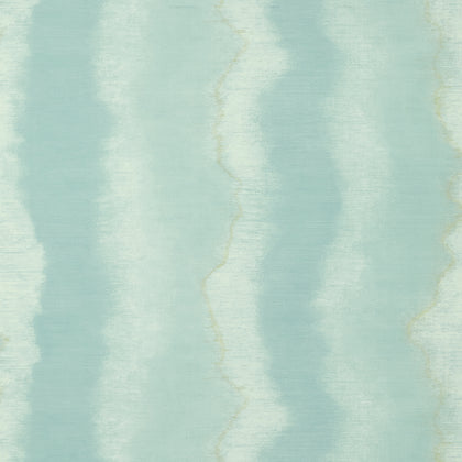 Geode Spa Blue - Spa Blue Wallcovering | Thibaut