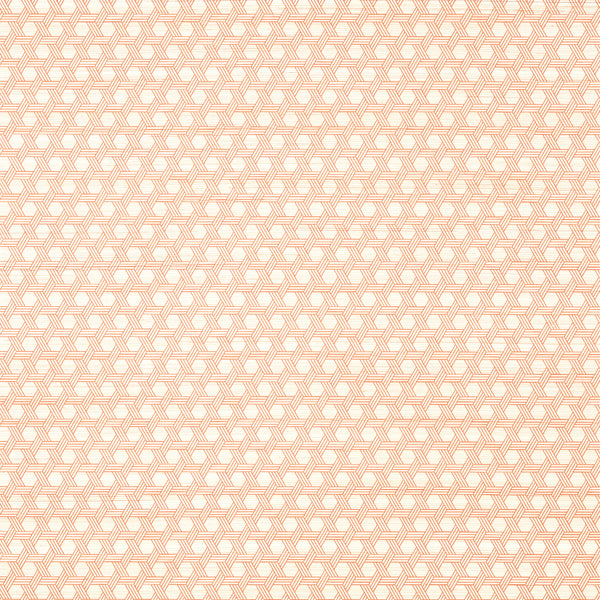 Pergola Orange - Orange Wallcovering | Thibaut