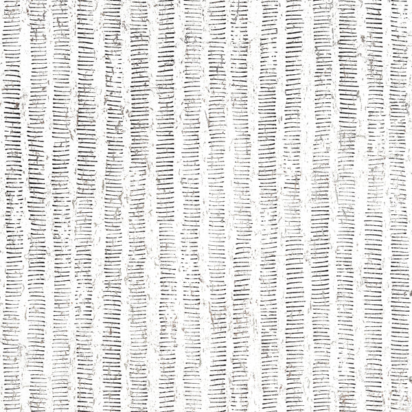 Cork Forest Black and White - White Wallcovering | Thibaut