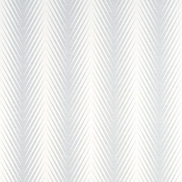 Viva Metallic Silver - Metallic Silver Wallcovering | Thibaut