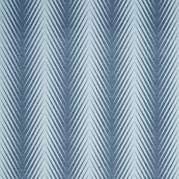 Viva Navy and Light Blue - Navy and Light Blue Wallcovering | Thibaut