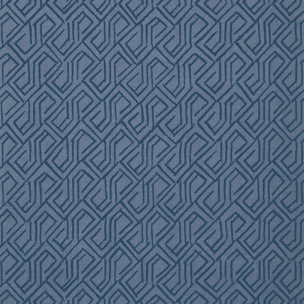 Tortona Navy - Navy Wallcovering | Thibaut