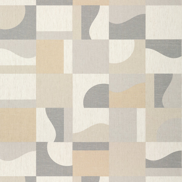 Colored Blocks Beige - Beige Wallcovering | Thibaut