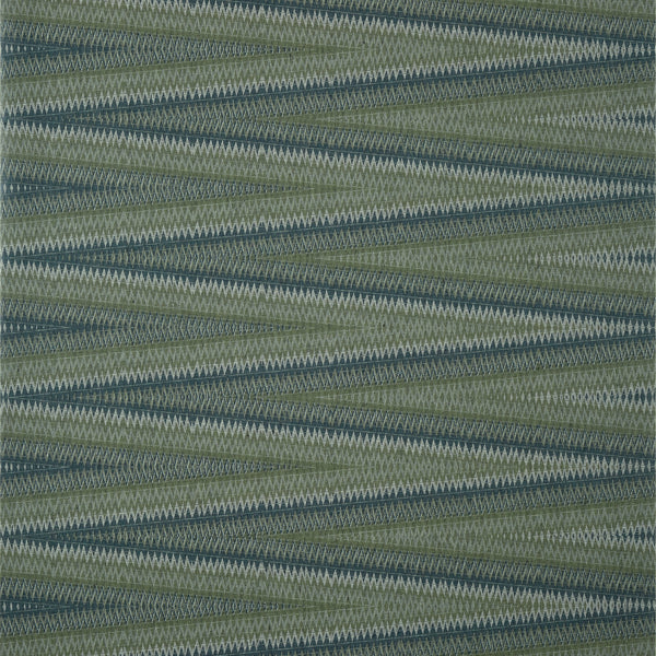 Moab Weave Olive - Olive Wallcovering | Thibaut