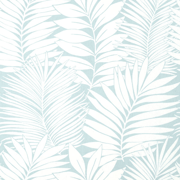 Siesta Key Spa Blue - Spa Blue Wallcovering | Thibaut