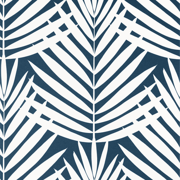 Croatia Navy - Navy Wallcovering | Thibaut