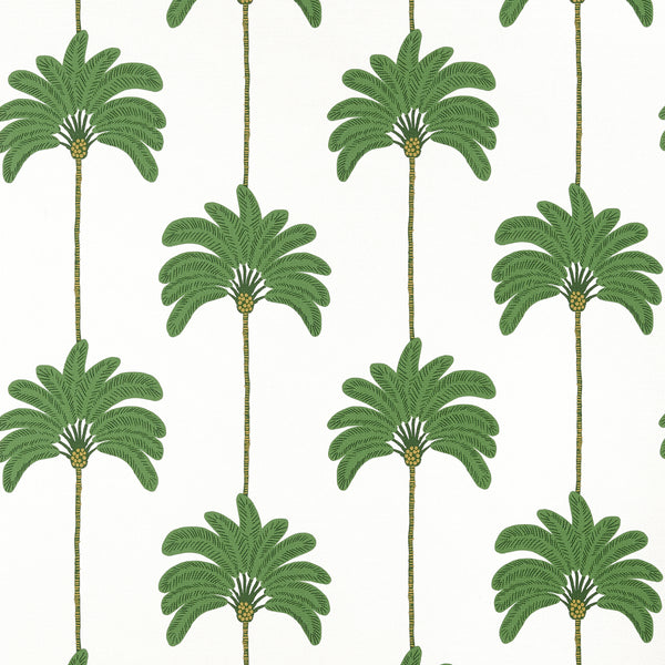 Sunset Boulevard Green - Green Wallcovering | Thibaut