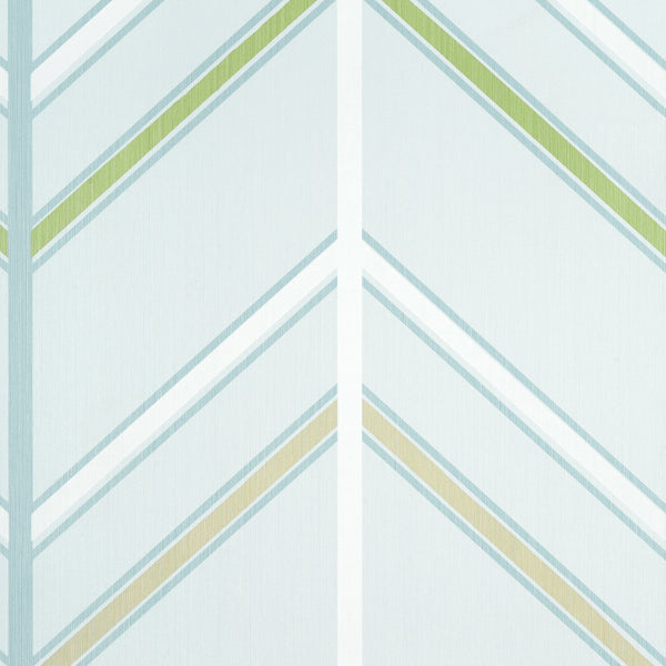 Ventura Spa Blue - Spa Blue Wallcovering | Thibaut