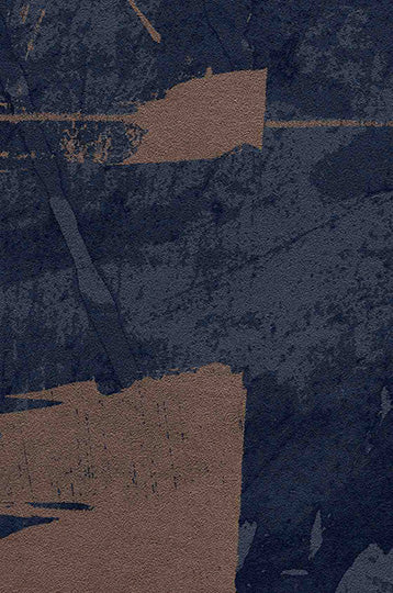 Exeter Ombre-Navy Rose Durable Vinyl | Phillipe Romano