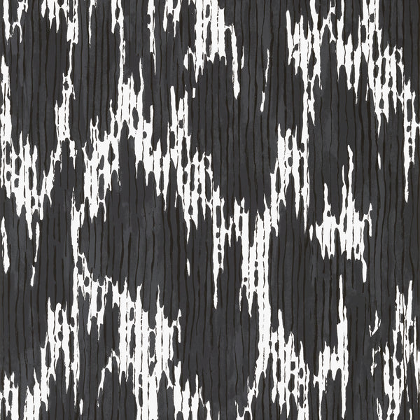 Maverick Black - Black Wallcovering | Thibaut