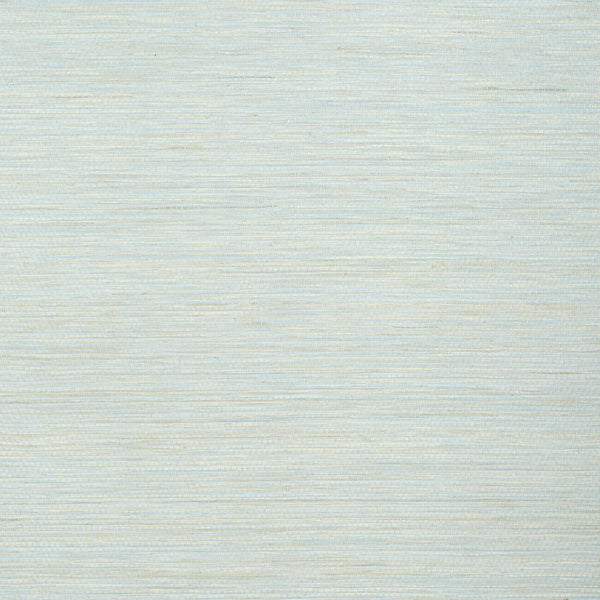 Cape May Weave Pale Blue - Pale Blue Natural Wallcovering | Thibaut