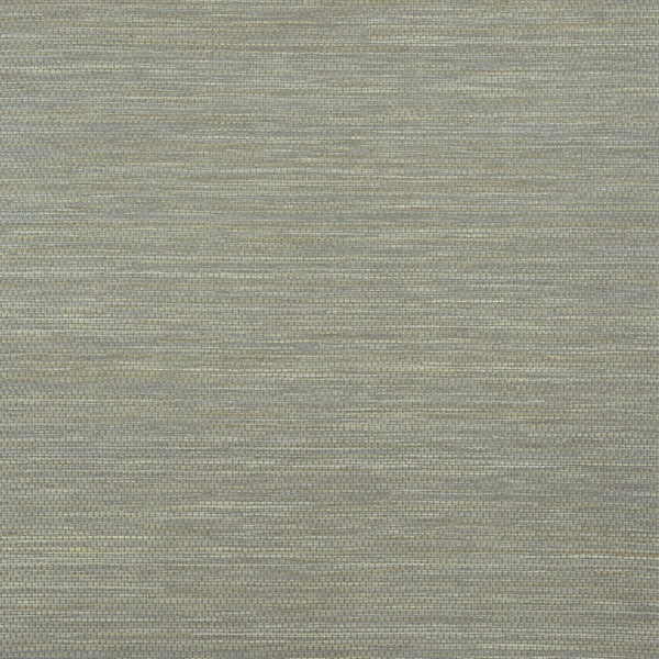 Cape May Weave Smoky Grey - Smoky Grey Natural Wallcovering | Thibaut
