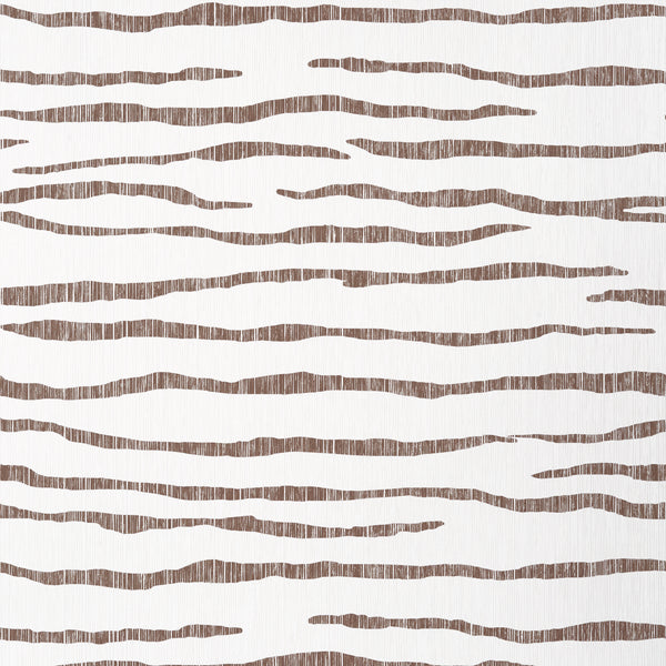 Savanna Brown and White - Brown and White Wallcovering | Thibaut