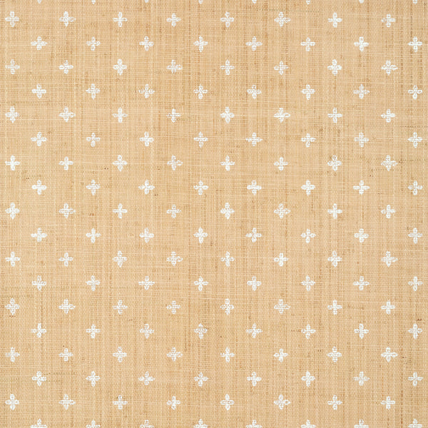 Bethany White on Natural - Beige Wallcovering | Thibaut