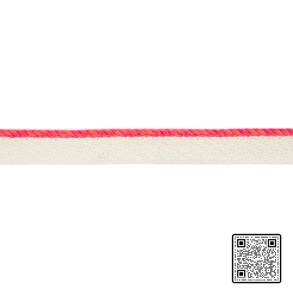  ACKLINS CORD POLYOLEFIN - 99%;NYLON - 1% PINK FUSCHIA  TRIM available exclusively at Designer Wallcoverings