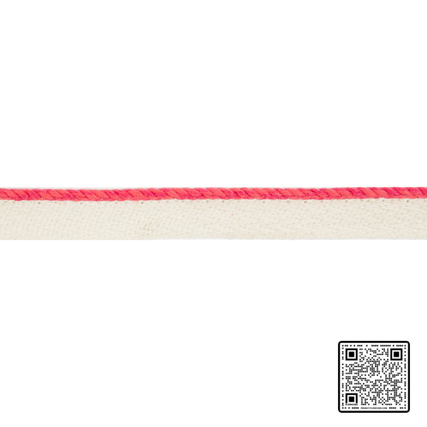  ACKLINS CORD POLYOLEFIN - 99%;NYLON - 1% PINK FUSCHIA  TRIM available exclusively at Designer Wallcoverings